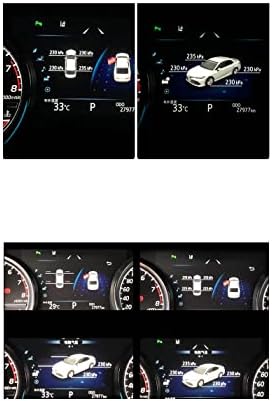 Forten Kingdom ГУМИТЕ Гуми Цифров LCD дисплей Автоматична Алармена Система за Контрол на налягането в Автомобилните Гумите