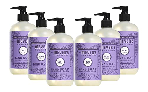 Течен сапун за ръце MRS. MEYER'S CLEAN DAY Сиреневое, 12,5 грама (опаковка - 6 броя)