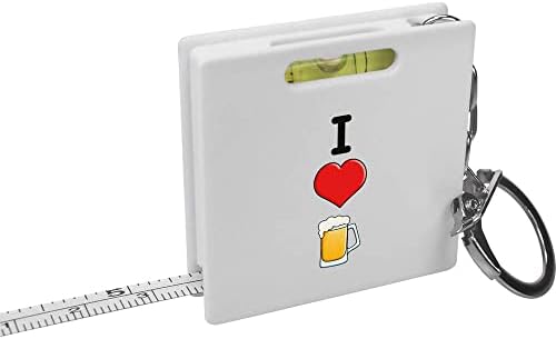 Рулетка за ключове Azeeda I Love Beer /Инструмент за измерване на нивелир (KM00027501)