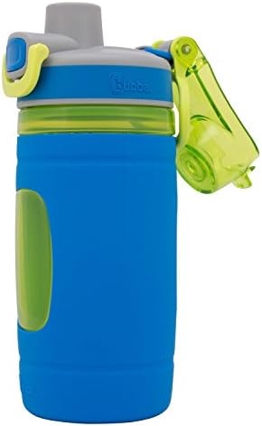 Бутилка за вода bubba Фло, Детска, 16 мл, Бутилка за вода Aqua & Flo Refresh Kids, 16 унции, на Лазурния