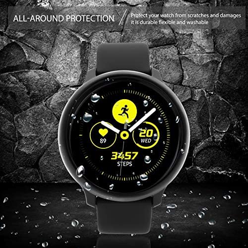 Защитен калъф Wiki VALLEY за Galaxy Watch Active2, 44 мм от TPU с пълно покритие, защитен калъф от надраскване Defense Edge за Samsung