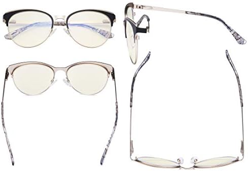Очила Eyekepper Blue Light - Цифрови очила Кейт Око за жените, Блокиране на екрана на компютъра, Филтър за Намаляване на натоварването