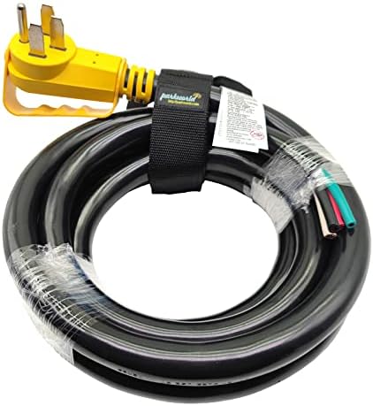 Разменени на захранващия кабел Parkworld RV/EV NEMA 14-50, Включете 50A, 14-50 P (15 фута)