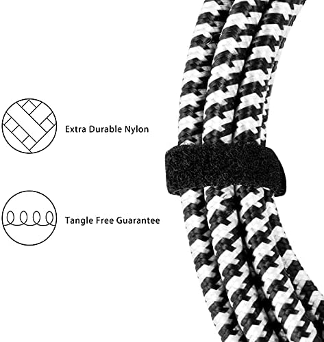 EASTROCK 1/4 инчов Китара Инструментален кабел 10 метра под прав ъгъл към преките яке от Твидовой тъкан Китара Кабелен вход за електрически