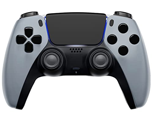 MODDEDZONE Оригинален Потребителски безжичен контролер без промяна за Playstation 5 / Съвместим с контролера PS5 (Hope Gray)