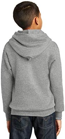 Hoody-пуловер Hanes Big Boys ComfortBlend EcoSmart с качулка _Light Steel_S