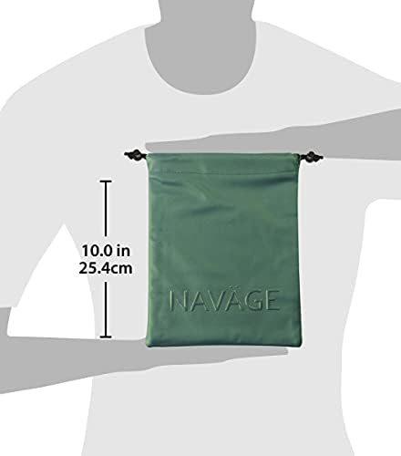Носа докинг станция Navage-Комбинирана възглавница за носа (стандартна, бяла) и пътна чанта Хънтър Green
