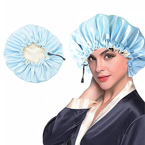 Материал за косата, Дамски шапка за душ, водоустойчив материал, запазва косата суха, висококачествен и Лек шампоан Contently