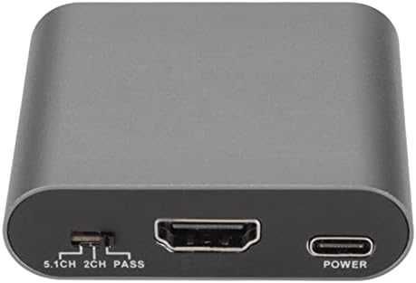 Jopwkuin Switcher, Сплитер мултимедиен интерфейс HD от алуминиева сплав Plug and Play 4Kx2K Без загуба на Синхронен за участия