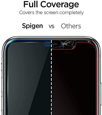 Защитно фолио от закалено стъкло Spigen [GlasTR AlignMaster] е предназначена за iPhone 11 [2] - Защита от край до край