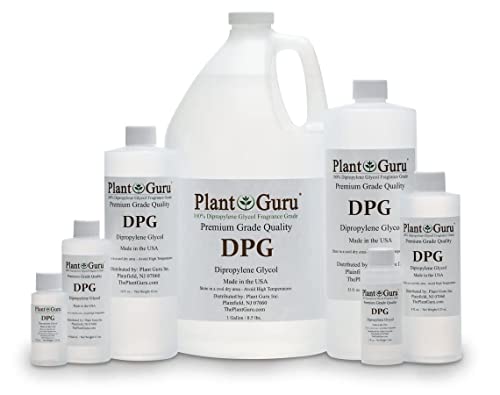 Дипропиленгликоль Plant Guru DPG 8 унция Масло-носител на ароматния клас - Отличен за производство на парфюми, парфюми и масла