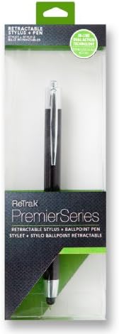 Прибиращ стилус и писалка ReTrak серия Premier (ETSTYLUSPBLK)