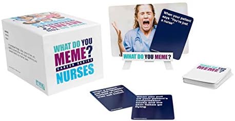 КАКВО ИМАШ МЕМ? Nurses Edition - е Забавна игра за Партита за любителите на меми
