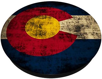 Флаг Колорадо Селски Ретро PopSockets С Възможност За Смяна На PopGrip