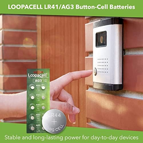 Батерия LOOPACELL LR41 AG3 392 384 192 - Бутон батерии от 1,5 (опаковка от 50 броя)