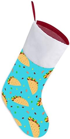 Мексикански Такос-Ортега Персонализирани Коледни Чорапи Домашна Коледна Елха Висящи Украса За Камината