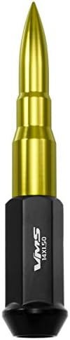 Ядки-уши TRUE СПАЙК 14x1,5 24ШТ 124 мм от холоднокованой стомана със златни продълговати топчета от алуминий с ЦПУ, съвместими