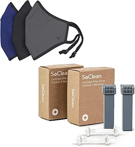 Комплект сменяеми картриджных филтри SoClean, 2 опаковки с Маски SoClean за лице