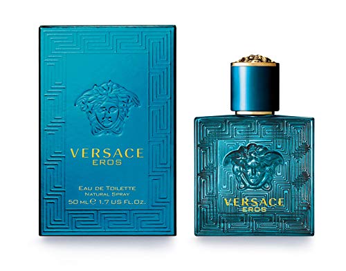 Versace Eros от versace 0,17 унция (5 мл) EDT Men Splash Mini чисто НОВ В КУТИЯ