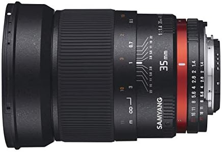 Обектив Samyang SY35MAE-N 35 мм F1.4 за Nikon AE