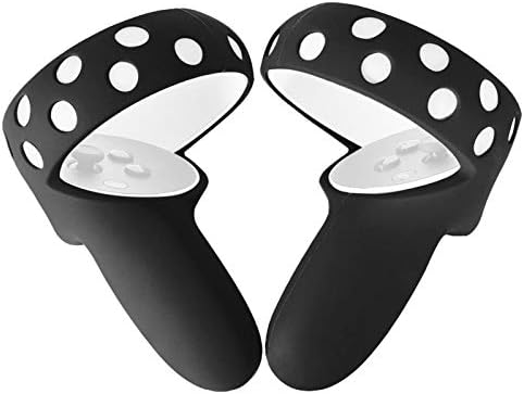 Дръжки контролер Werry Защитни Капаци за кожата Oculus Quest 2 VR Дръжка на Рамо Ремъци Мек Силиконов Тампон върху кожата