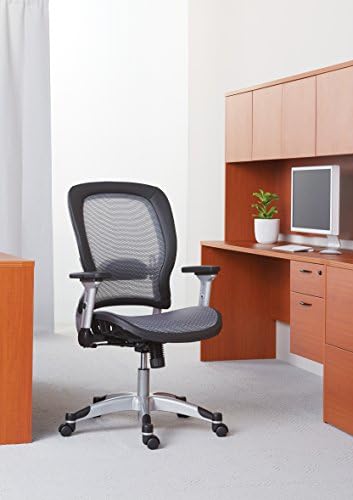 Офис стол manager с регулируема облегалка и седалка от леката въздушна мрежа Space Seating 327 Series, Офис стол manager с 4-позиционна