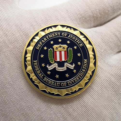 Министерството на правосъдието на САЩ Раскрасило Позолоченную колекционерски магазини има Възпоменателна Монета Подарък монета Challenge