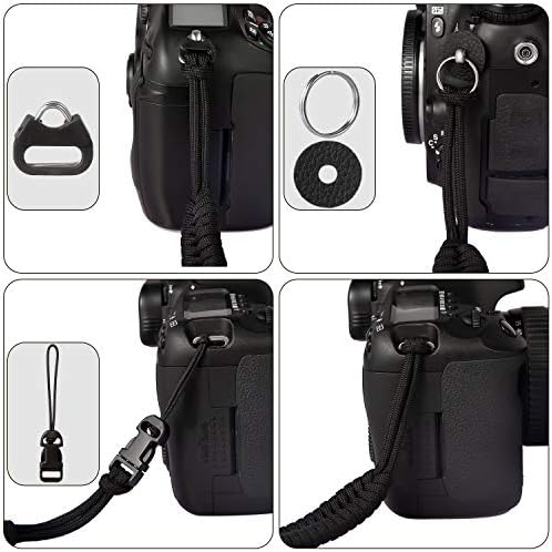 Каишка за фотоапарат, 1 опаковка Контролирано Нейлонового Каишка за фотоапарат, за фотографи GoPro, DSLR, Fuji, Canon и беззеркальных камери,