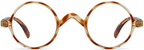 Кръгли очила в стил професор Reducblu за жени и Мъже - Стилни Ридеры с Триъгълен мост