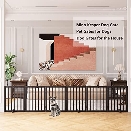 Куче на портата Mino Kesper, подходящи за малки кучета, Кучешки врати за дома (74 инча + 110 см)