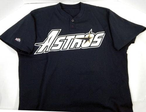 1994-96 Хюстън Астрос Ароча 76 Използвана в игра Черна Риза 46 DP15015 - Използваните В играта тениски MLB