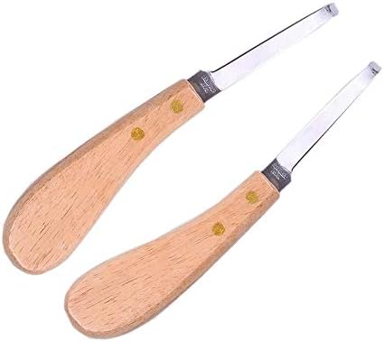 Нож за копитата на Лявата И Дясната Ръка на Едър Рогат Добитък, Коне да Използвате Нож За Копитата на Кон Инструмент За Подрязване