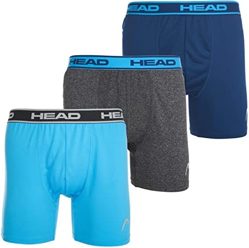 Мъжко бельо HEAD Performance Underwear - 3 опаковки на Еластичните боксови страхливци Performance, Диша Без застежек, до размера