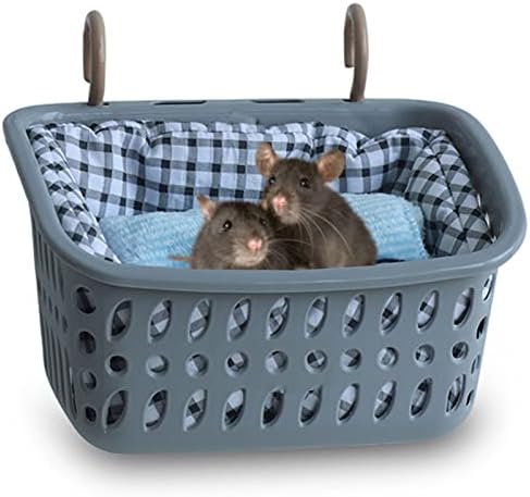 JWShang Голяма the rat Легло и 2 Опаковки Крысиного Захарна Планер За Катерене По Въже Играчки