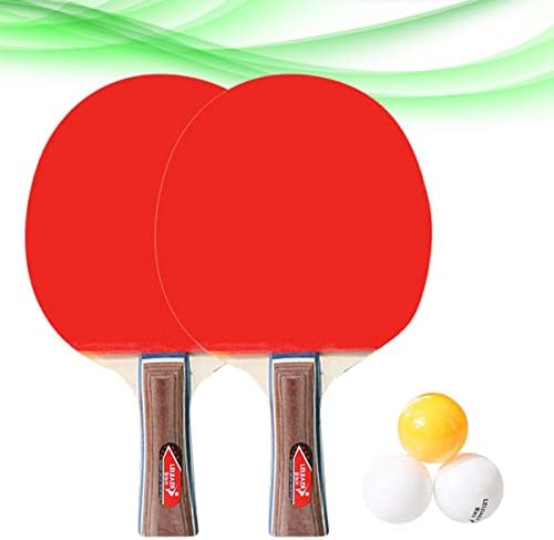 CLISPEED Paddle Тенис Ракета Тренировъчен Плейър Начална Стойка за турнири по Понг Комплект с Дръжка за Тенис ракети В открито