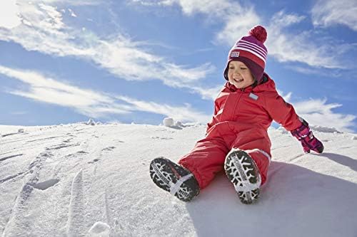 Детски сверхпрочный от ски за да отговарят на LEGO Носете с джапанки на краката, Тъмно розово, 10 години