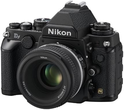 Корпус цифров огледално-рефлексен фотоапарат Nikon Df с 16,2-мегапикселов CMOS матрица формат FX (черен)