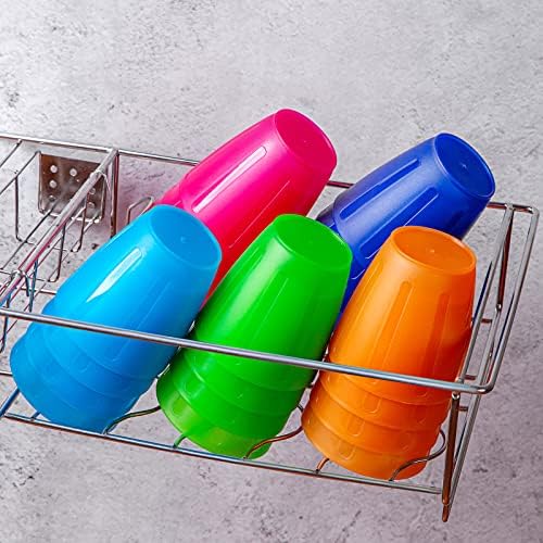 Детски чаши Honla обем 8 грама, Определени от 20 Малки пластмасови Чашки за деца, които Не съдържат BPA, Могат да се мият в съдомиялна машина, Многократно и Нечупливи Детс?