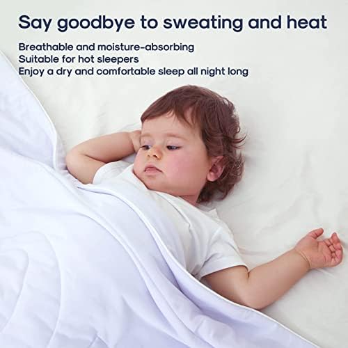 Domiamia Охлаждащи одеяла за нощно изпотяване с горещ лягане 50 x 60 - Леко и дышащее Лятно одеало, сохраняющее прохлада през