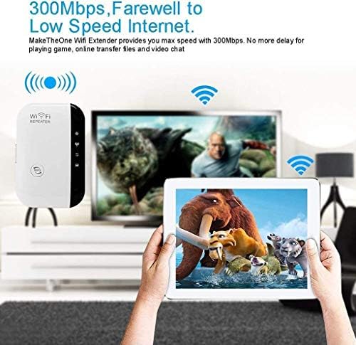300 Mbps Wireless-N Удължител Диапазон Усилвател на Сигнала -Рутер 802.11 WiFi Ретранслатор Телевизионен приемник Компютри 10/100
