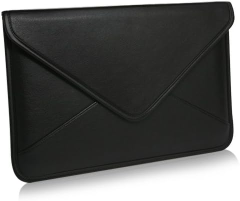 Калъф BoxWave, който е съвместим с ASUS ZenScreen Go MB16AP (Case by BoxWave) - Луксозни кожена чанта-месинджър, чанта-плик от