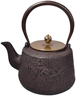 Железен Чайник За варене на чай, Японски Железен чайник, Силно задържане на топлината, Облекчаване на качеството на водата, Ютия, Кана, електрическа кана, ютия за зд?