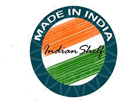 IndianShelf 2 Куки | Тежкотоварни Монтиране на куката | Стенни Закачалка за Оранжева утайка от Чаши | Дървени Стенни Куки За ключове | Вътрешен