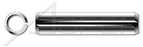 (250 бр.) M6 X 50 мм, ISO 8752, Метричен, Извити Щифтове с прорези, Сверхпрочный, Неръждаема стомана AISI 301