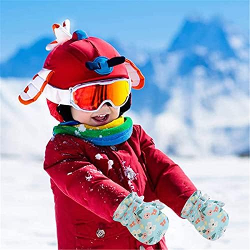 Детски Зимни Ръкавици с подплата Отвътре За Деца, Топли Непромокаеми Ски Ръкавици За Момчета И Момичета