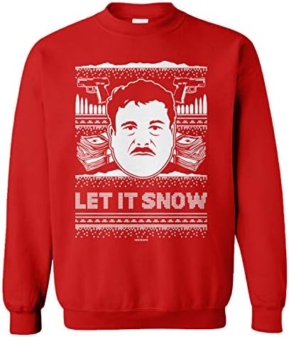 Haase Unlimited Let It Snow - Hoody El Chapo Грозната Коледа Унисекс с високо воротом