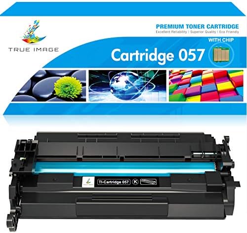 Подмяна на касетата с тонер за принтер, съвместим с TRUE IMAGE, за Canon 057 057H CRG-057 Работи с мастило за лазерен принтер