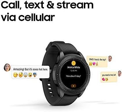 Samsung Galaxy Watch (42 мм, GPS, Bluetooth) – Полночный black (версия за САЩ)