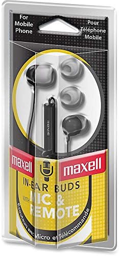 Maxell 190300 Слушалки С Микрофон Черен