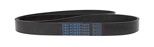 Преносимото Колан D&D PowerDrive 8PL1397 Метрического стандарт, Гума